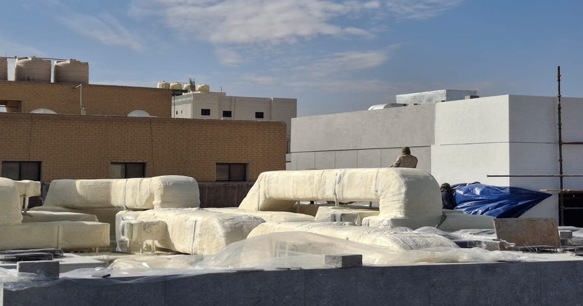 ترتيب طبقات عزل السطح