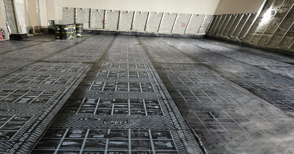 ترتيب طبقات عزل السطح